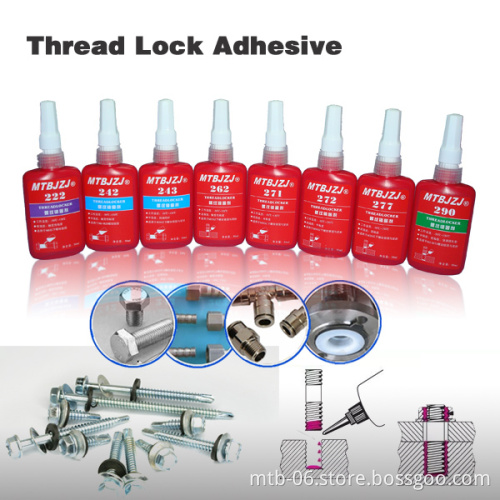 Wholesale High Quality Anaerobic Adhesive Thread Locker 222 242 243 262 270 271 272 277